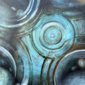 Rocky Shore Raindrops #2 by Melissa Jean 