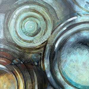 Rocky Shore Raindrops #2 by Melissa Jean 