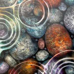 Raindrop Ripples by Melissa Jean 
