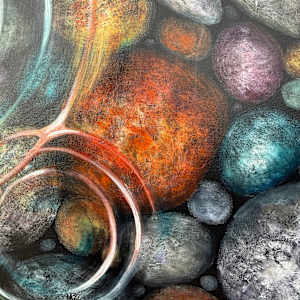 Raindrop Ripples by Melissa Jean 