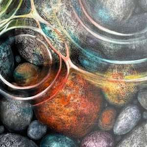 Raindrop Ripples by Melissa Jean 