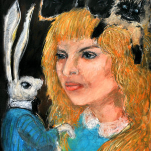 Alice and Rabbit by Frank Argento