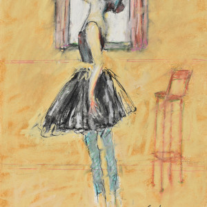 Dancer after Modigliani (Borinquen Series) by Frank Argento