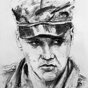 Elvis Presley in Uniform by Frank Argento, Image 1.