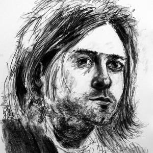 Kurt Cobain by Frank Argento