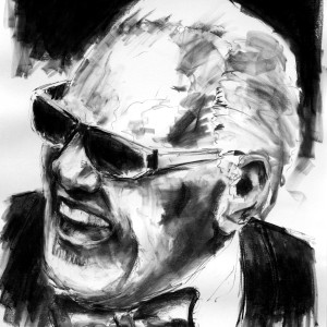 Ray Charles by Frank Argento