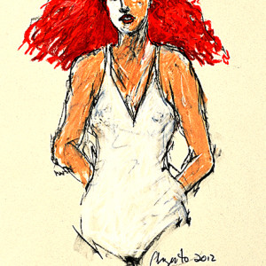 Redhead by Frank Argento