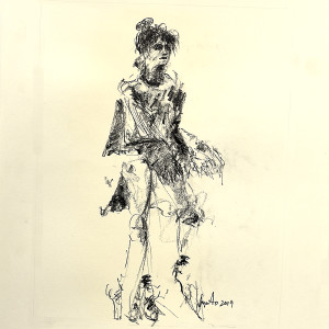 Standing Dancer by Frank Argento