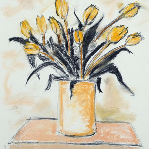 Yellow Tulips by Frank Argento