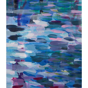 Blue Diptych 1 by Ginny Sykes 
