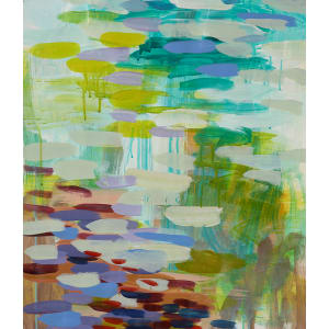 Aquamarine Diptych 1 by Ginny Sykes 