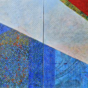 Tipping Point Diptych by Gwen Meharg