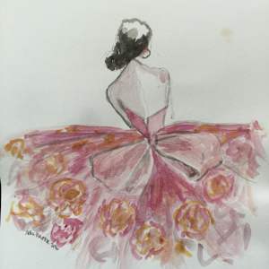 Flamingo Ballerina by Robin Moore