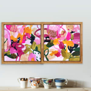 Native Flora Diptych 