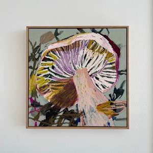 The Rosy Bonnet Mycena Rosea by Kate Owen, Image 4.