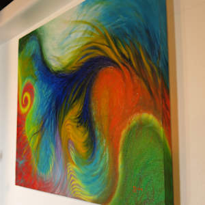 Wind Feathers by Jennifer Brewer Stone 