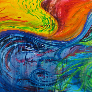 Waves Take Flight by Jennifer Brewer Stone