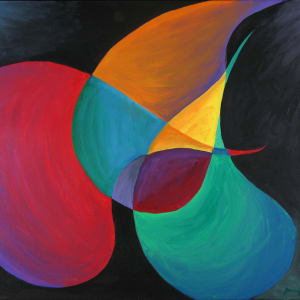 Teardrop Coalesce by Jennifer Brewer Stone