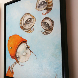 "Not Searching for New Paths but in finding Eyes" by Jenna Colby