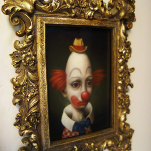 "Thin Clown" by Marion Peck 