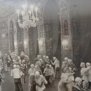 "Dance Hall of the Corpse Couples " by Laurie Lipton 