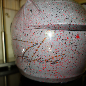 Futura painted/signed helmet by Futura 