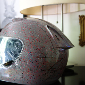 Futura painted/signed helmet by Futura 