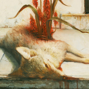 "Red Soil" #1 by Martin Wittfooth 