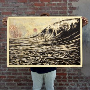 DARK WAVE by Shepard Fairey 