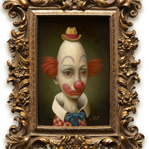 "Thin Clown" by Marion Peck