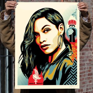 Power and Equality: Dove by Shepard Fairey 