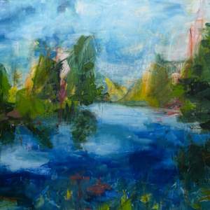 Farm Pond 1 by Lisa Libretto