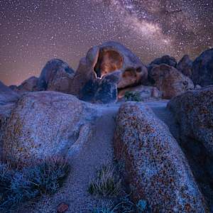 Beacon, Alabama Hills by Lisa Libretto