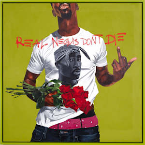 Real NEGUS Don't Die: Concrete Rose by Dr. Fahamu Pecou