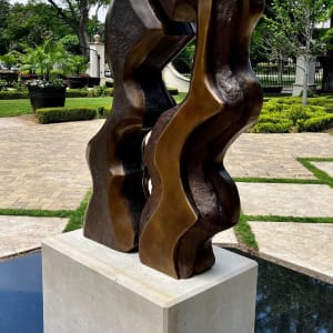 Us 3/10 by Scott Gentry Sculpture  Image: "Us #2 of 10" installed at private residence.