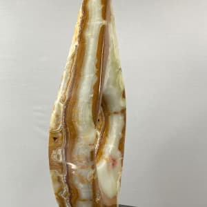 Ascension by Scott Gentry Sculpture  Image: ASCENSION, by Scott Gentry Sculpture, is carved from Persian Onyx and measures 28Hx12Wx8D inches.
