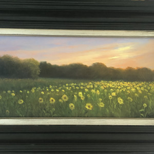 Sunflowers in the Sunset by Tarryl Gabel