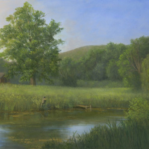 Curt's pond by Tarryl Gabel