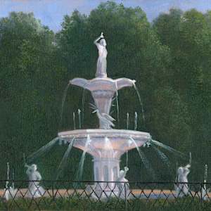 Fountain in Forsyth Park by Tarryl Gabel, Image 1.