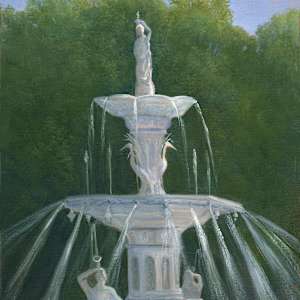 Forsyth Fountain closeup by Tarryl Gabel, Image 1.