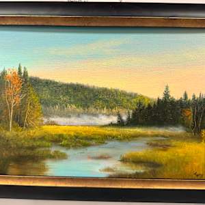 Morning Mist, Raquette River by Tarryl Gabel