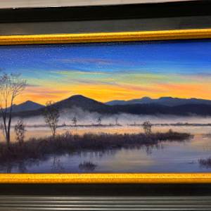 Twilight- from Tupper Causeway by Tarryl Gabel