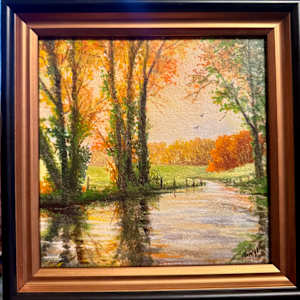 Autumn Stream by Tarryl Gabel