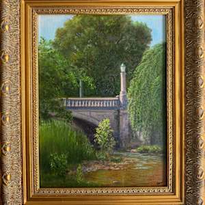 Sunlit Museum Bridge by Tarryl Gabel, Image 1.