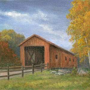 Jay Covered Bridge by Tarryl Gabel, Image 1.