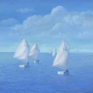 Sailing-optis by Tarryl Gabel