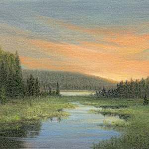 Adirondack morning-mini by Tarryl Gabel, Image 1.