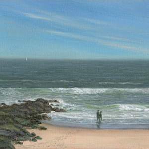 Beach Walkers- Holgate, LBI by Tarryl Gabel