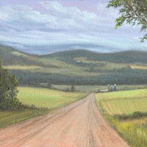 Down a Country Road by Tarryl Gabel