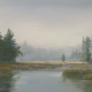 Misty Morning- MIller's Pond by Tarryl Gabel